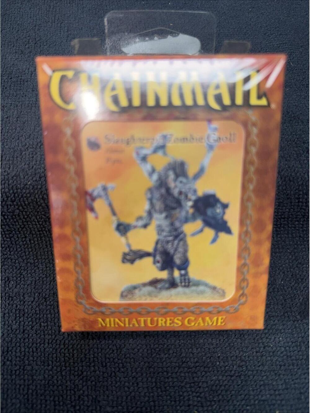 D&D Miniatures Chainmail box set: Slaughter Zombie Grill Sealed New